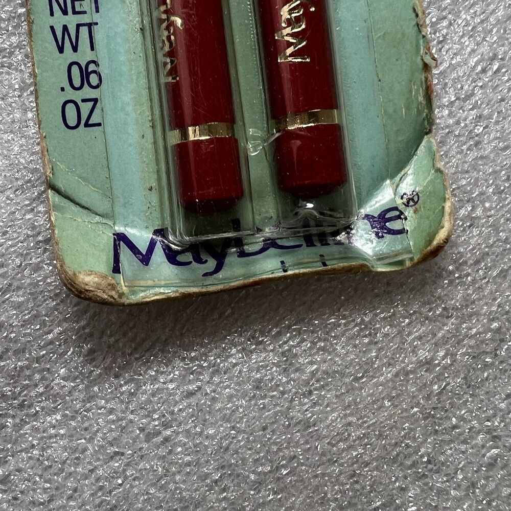 Vintage 80s MAYBELLINE TWIN PACK BROW AND EYE LINER PENCIL Light BROWN NEW - Picture 4 of 5